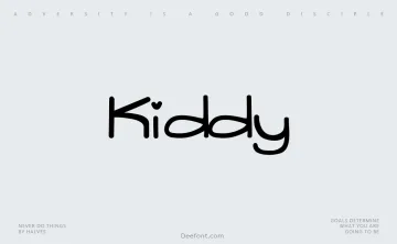 Kiddy Font