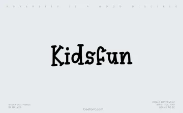 Kidsfun Font