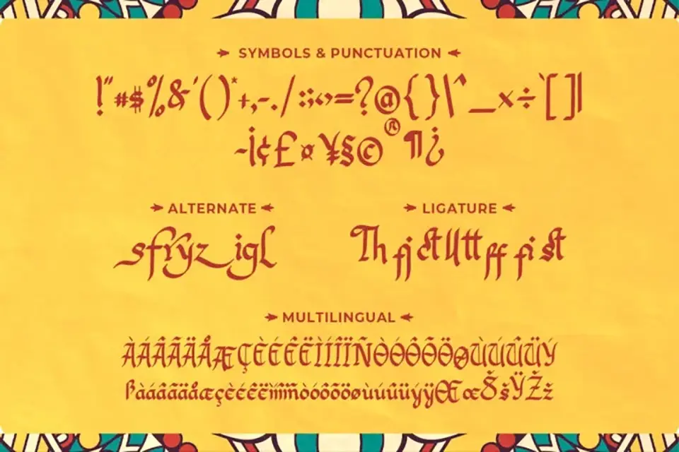 King Malik Font