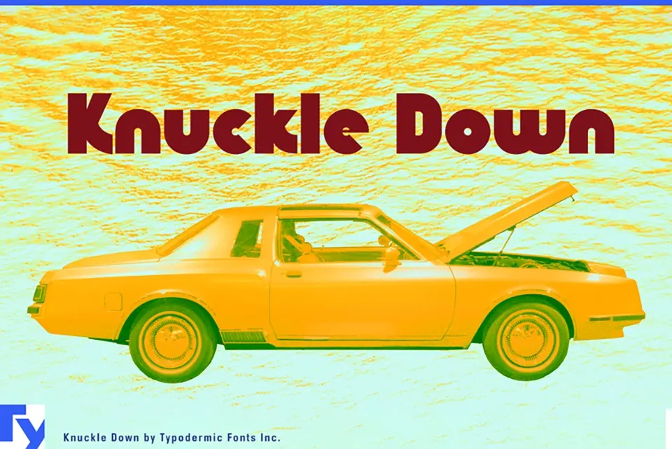 Knuckle Down Font