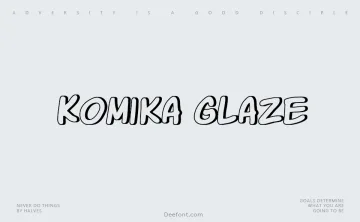 Komika Glaze Font
