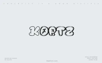 Kortz Font