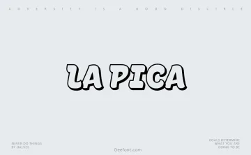 La Pica Font