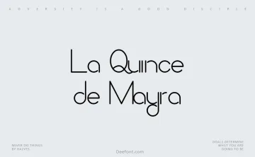 La Quince de Mayra Font