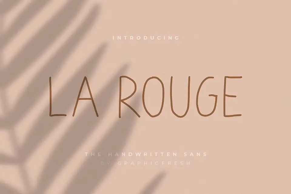 La Rouge Font