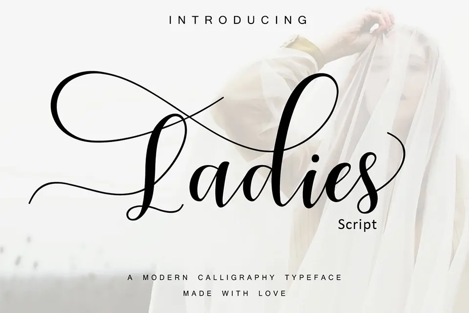 Ladies Script Font
