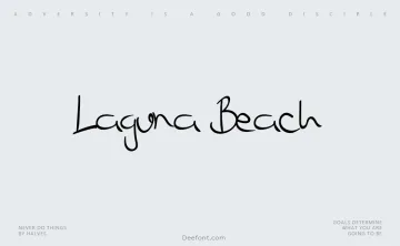 Laguna Beach Font