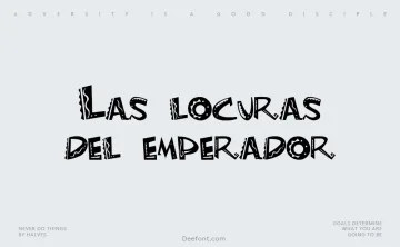 Las locuras del emperador Font