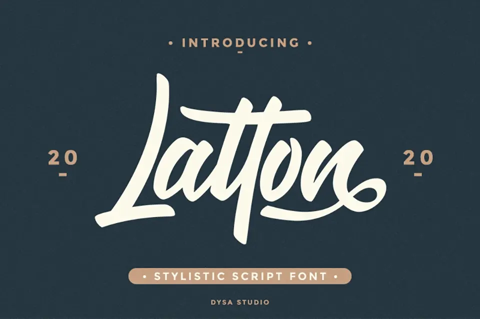 Latton Font