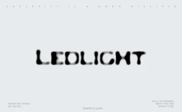 Ledlight Font