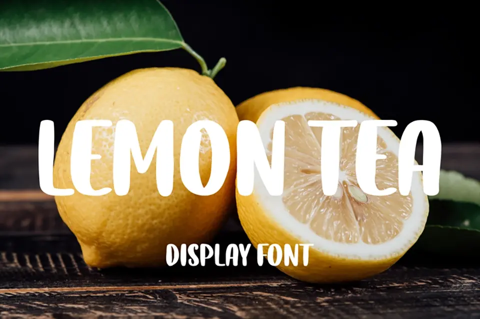 Lemon Tea Font