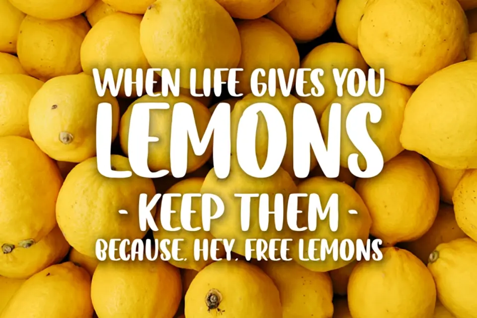 Lemon Tea Font