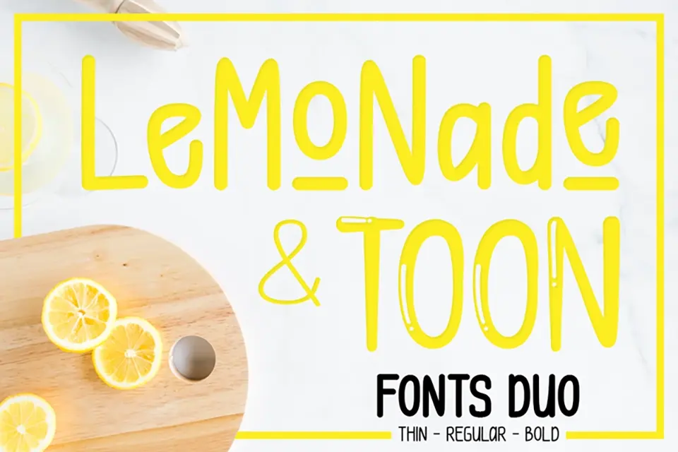 Lemonade Typeface