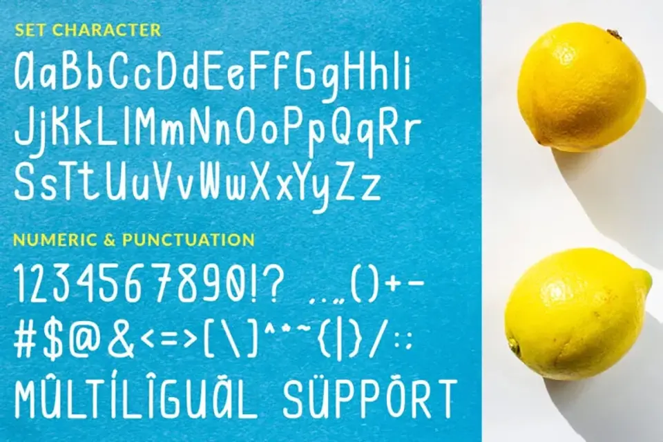 Lemonade Typeface