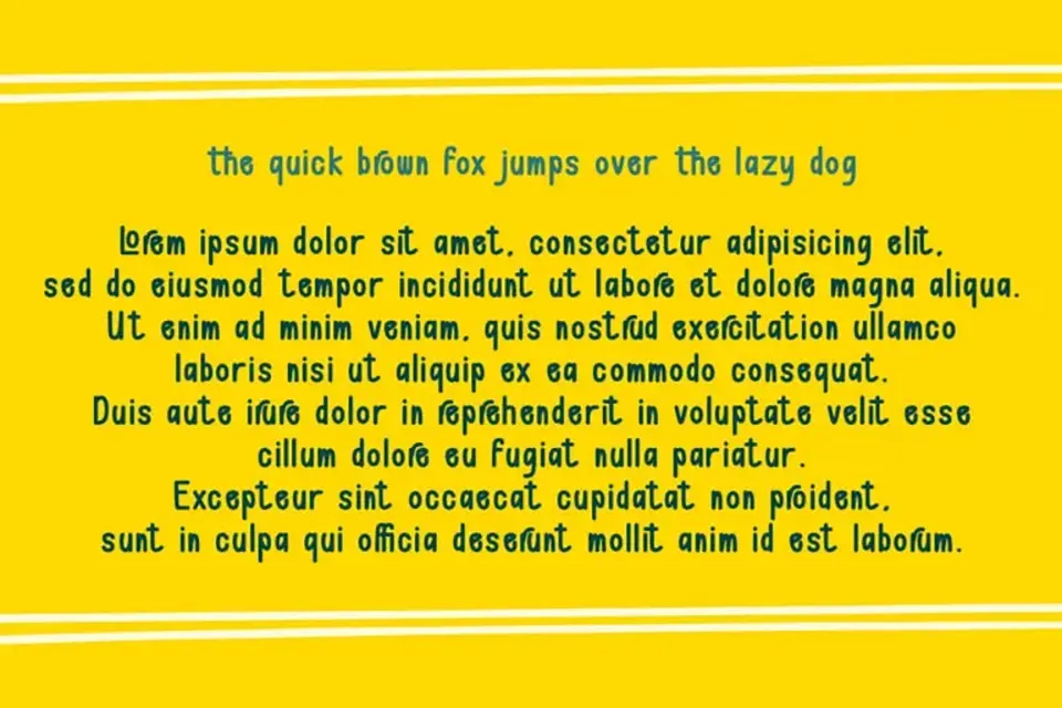 Lemonade Typeface