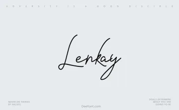 Lenkay Font