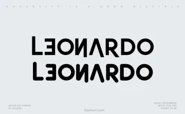 Leonardo Sans Font