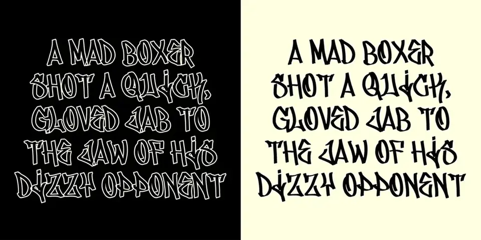 Lickos Graffiti Font