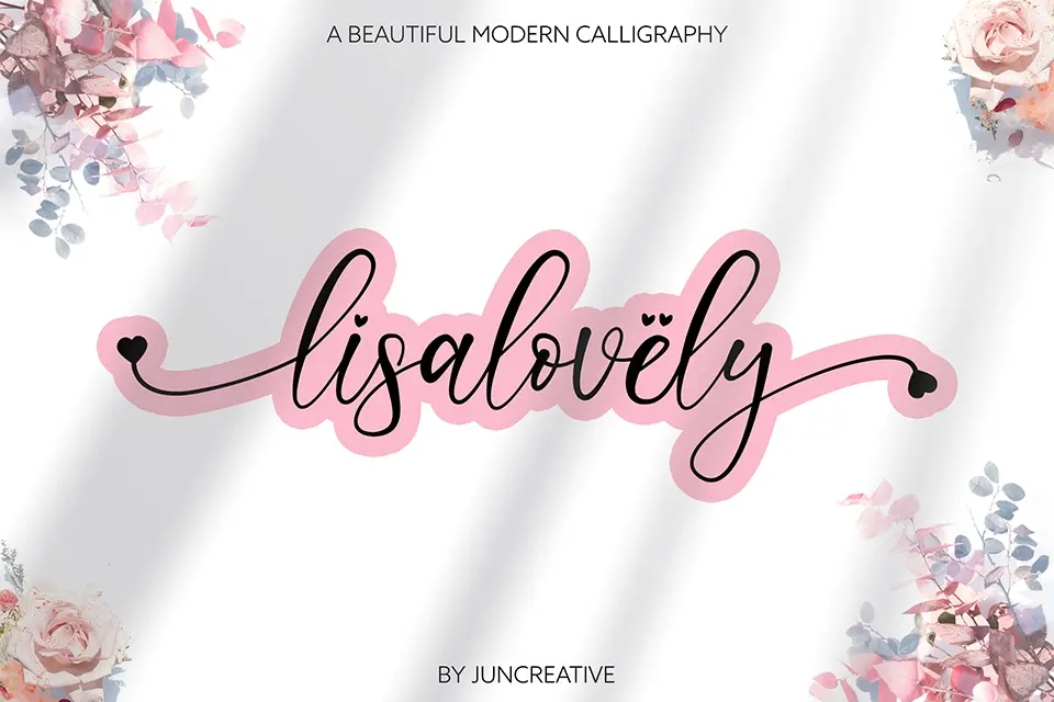 Lisalovely Font