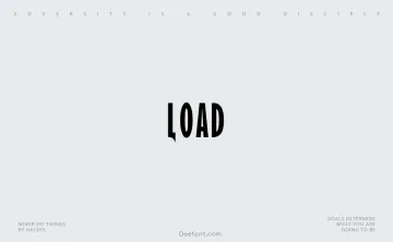 Load Font