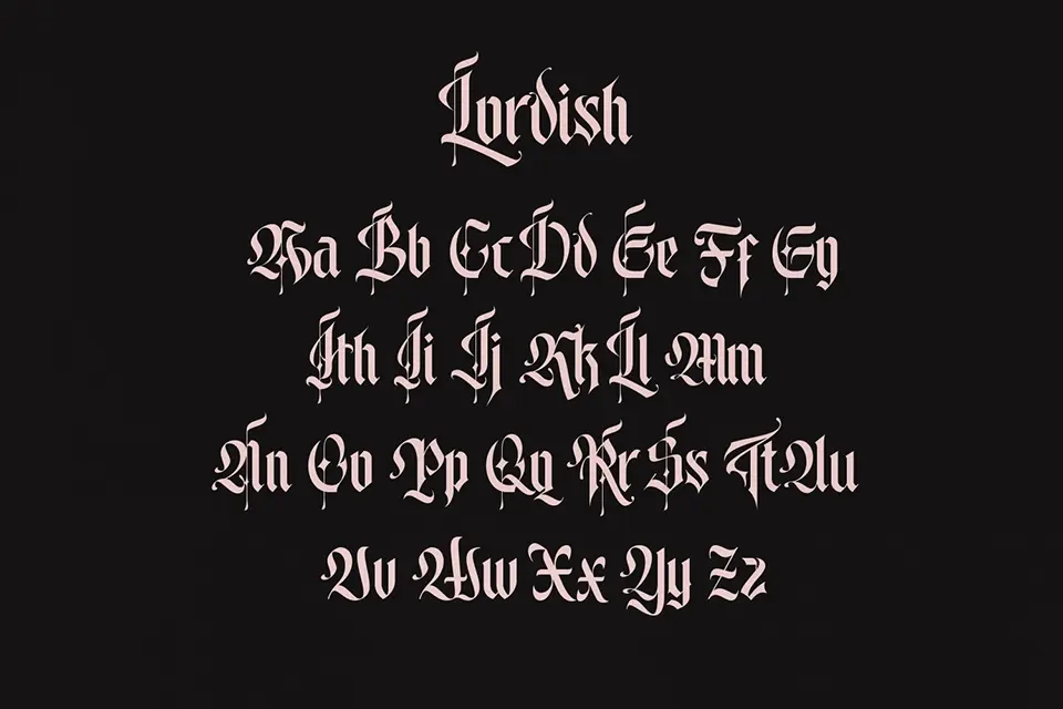 Lordish Font