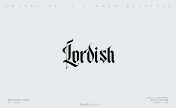Lordish Font