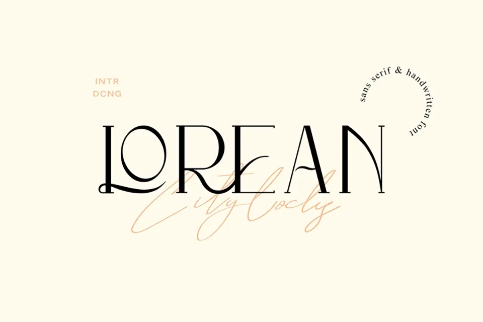 Lorean Font