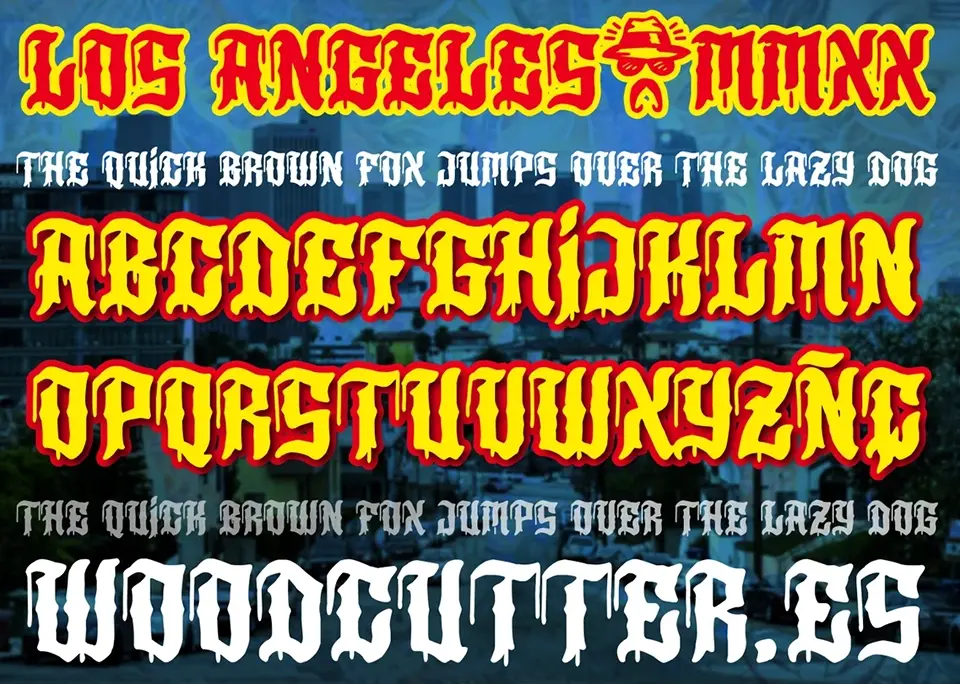 Los Angeles MMXX Font
