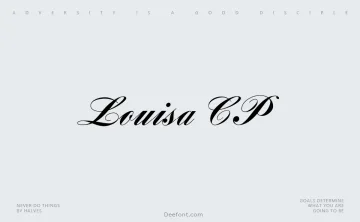 Louisa CP Font
