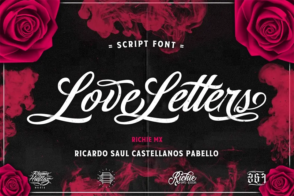 Love Letters Script Font
