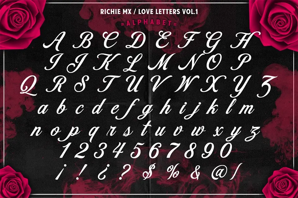 Love Letters Script Font
