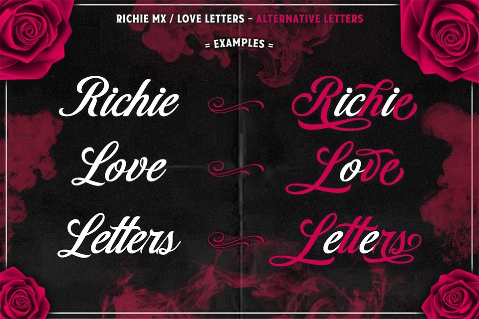 Love Letters Script Font
