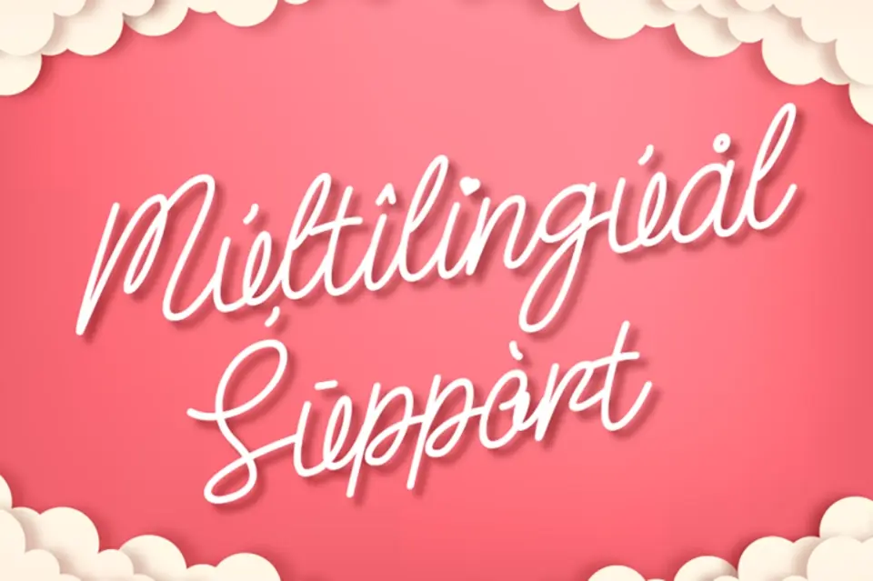 Love String Font