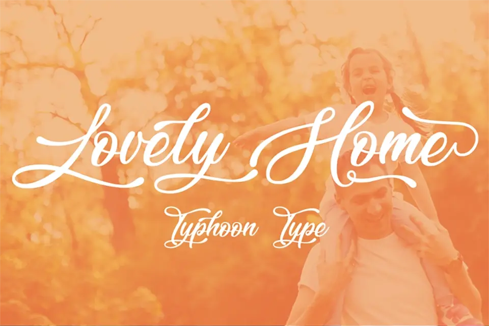 Lovely Home Font