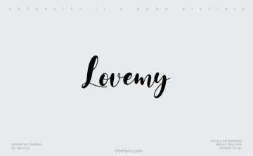 Lovemy Font