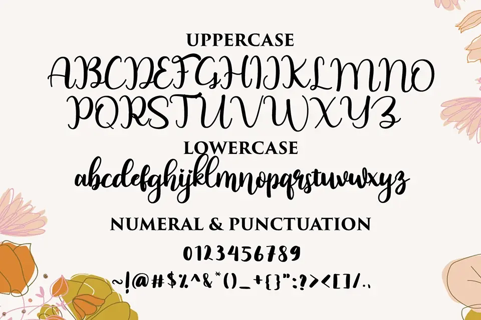 Lovin Florist Font