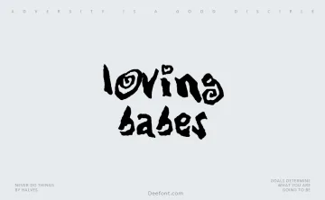 Loving Babes Font