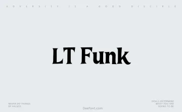 LT Funk Font