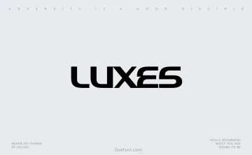 Luxes Font