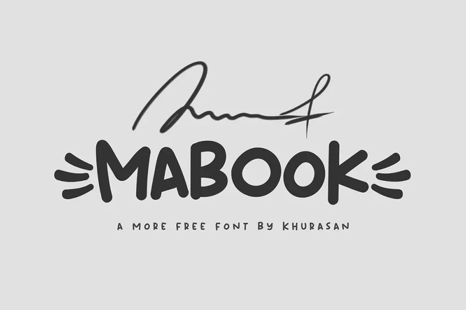Mabook Font