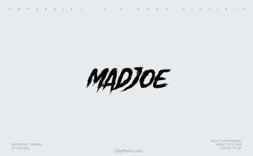 Madjoe Font