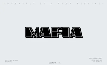 Mafia Font