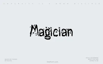 Magician Font