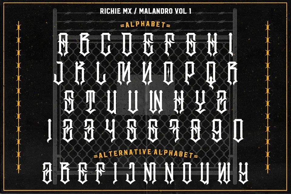 Malandro Font