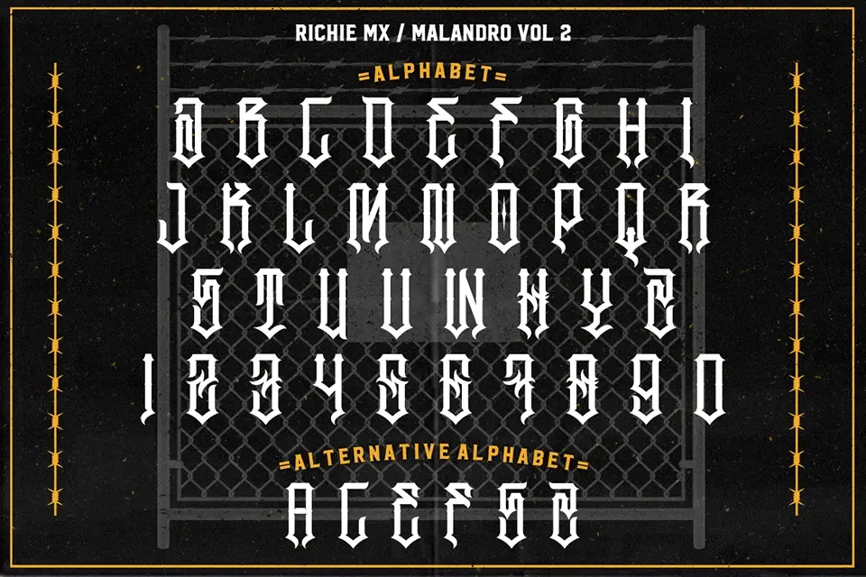 Malandro Font
