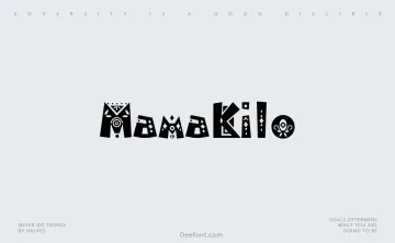 MamaKilo Font