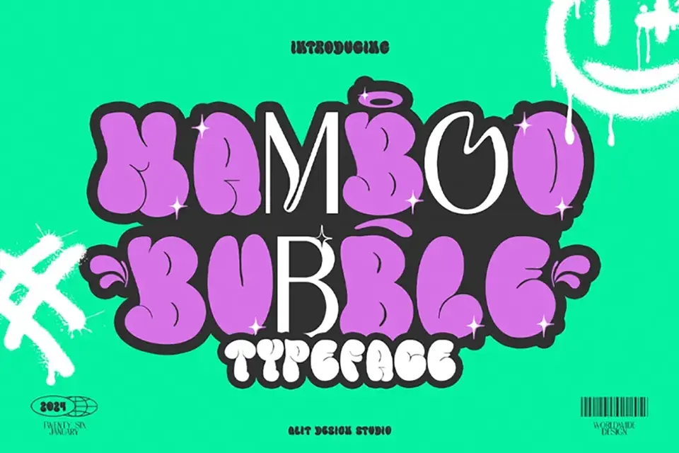 Mamboo bubble Font
