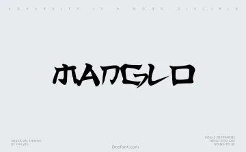 Manglo Font