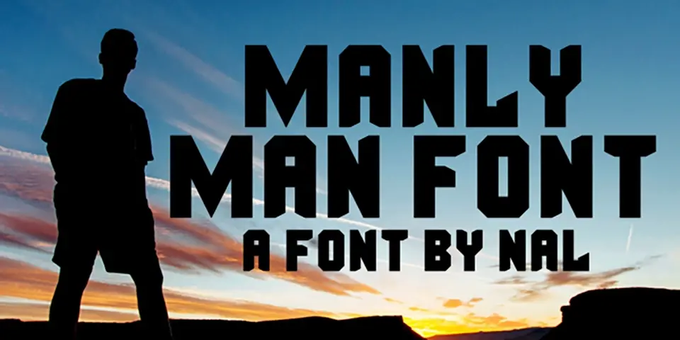 Manly Man Font