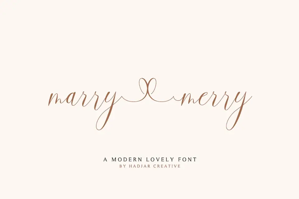 Marry Merry Font